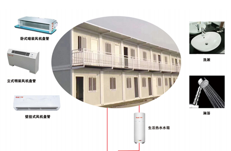 空压机余热回收宿舍热水工程助力企业节能减排